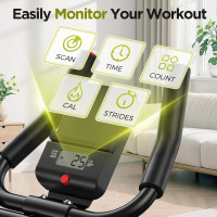 FLYBIRD Ab Workout Equipment, Adjustable Ab Machine Full Body Workout for Home Gym, Strength Training Exercise Equipment for Body Shaping Foldable Waist Trainer Suitable for Beginner Red