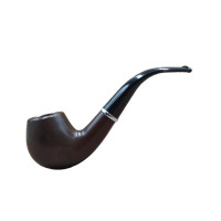 old-style detachable cleaning curved pipe circulating filter dry tobacco bag pot metal pipe pot men's gift