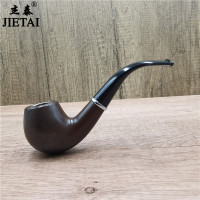 old-style detachable cleaning curved pipe circulating filter dry tobacco bag pot metal pipe pot men's gift