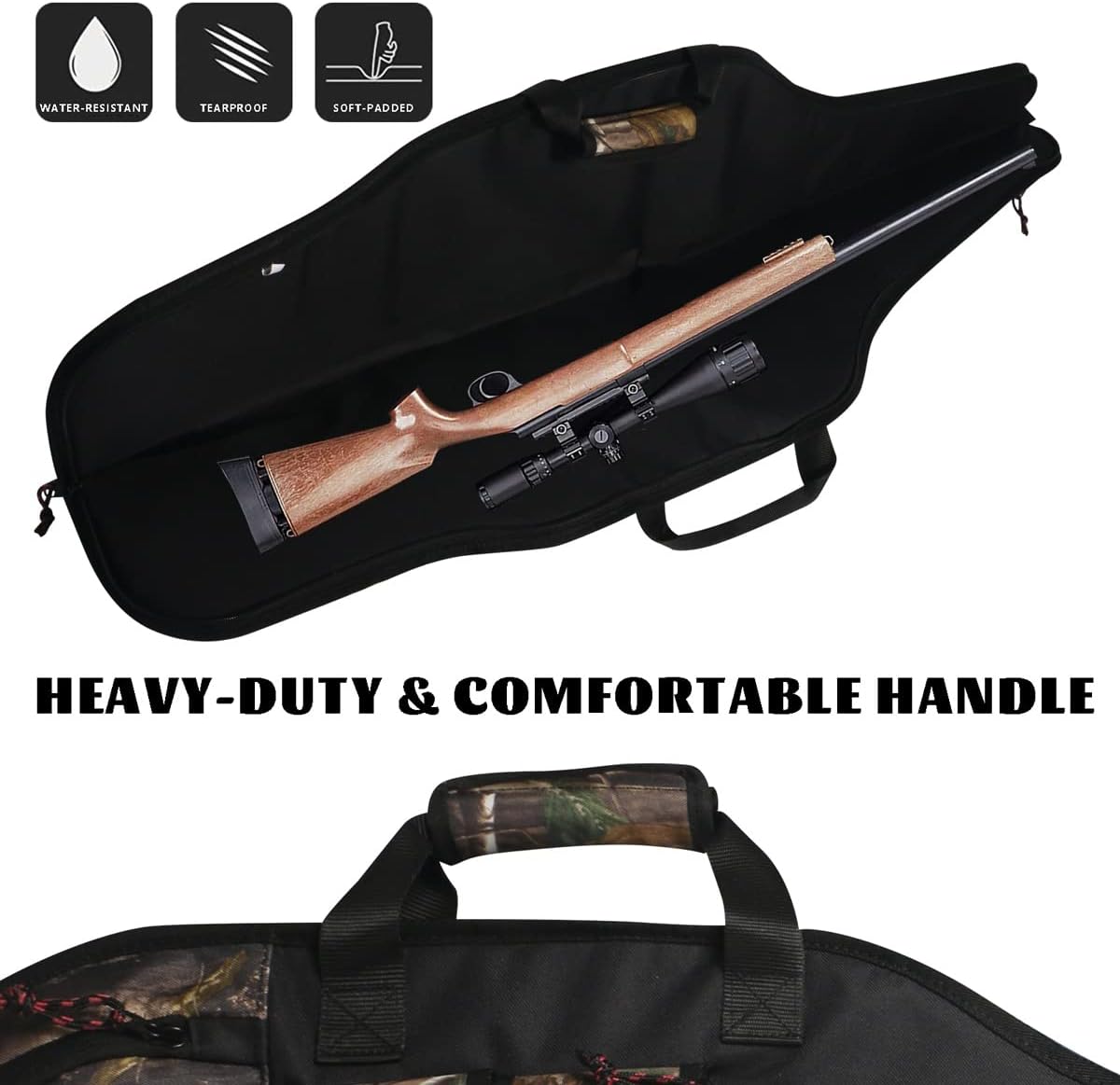 Adansonia Soft Rifle Shotgun Case 48