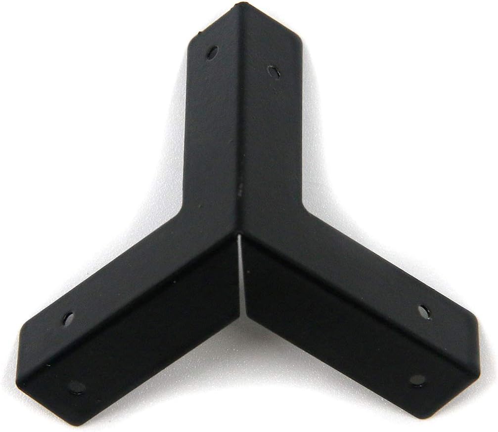 T Tulead Light Duty L Shape Iron Corner Protectors Box Corner Furniture Edge Guard 1.29