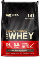 Optimum Nutrition Gold Standard 100% Whey Protein Powder, Extreme Milk Chocolate, 10 Pound (Packaging May Vary) Extreme Milk Chocolate 10 Pound (Pack of 1)