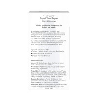 Neutrogena Rapid Tone Repair Night Cream with Retinol, Vitamin C and Hyaluronic Acid - Anti Wrinkle Face and Neck Moisturizer - Vitamin C, Retinol, Glycerin, Hyaluronic Acid, 1 fl. Oz