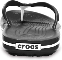 Crocs Unisex Adult Crocband Flip Flop Sandal 12 Women/10 Men Black