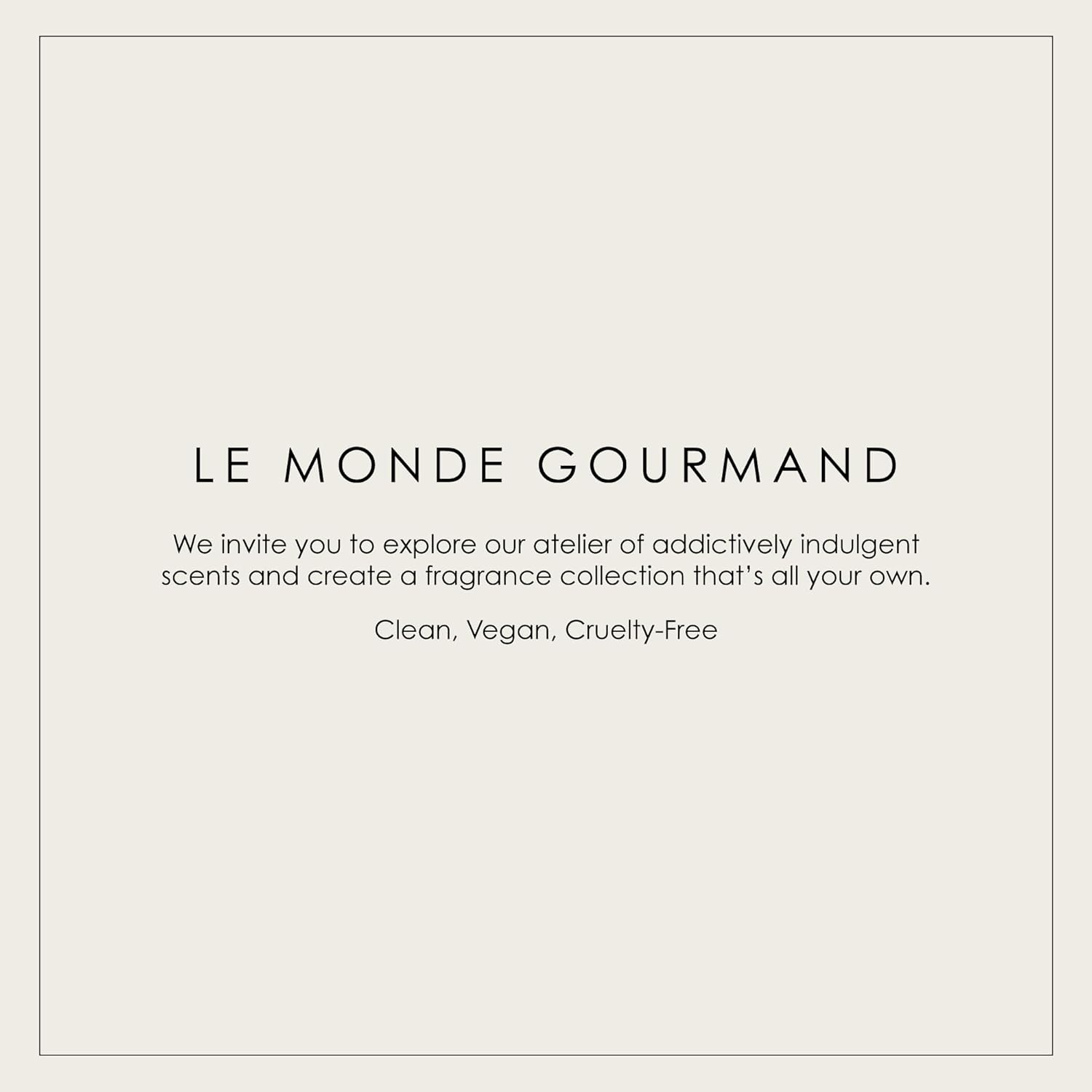 Le Monde Gourmand Crème Vanille Eau de Parfum - 1 fl oz (30 ml) - Warm Vanilla, Jasmine, Amber Perfume Notes Crème Vanille 1 Fl Oz (Pack of 1)