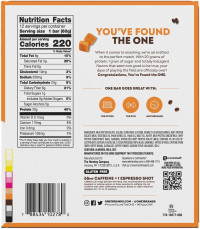 ONE Coffee Shop Caffeinated Protein Bars, Caramel Macchiato, Gluten Free with 20g Protein and 65mg of Caffeine Energy, Pantry Staples, 2.12 oz (12 Count), Packaging May Vary