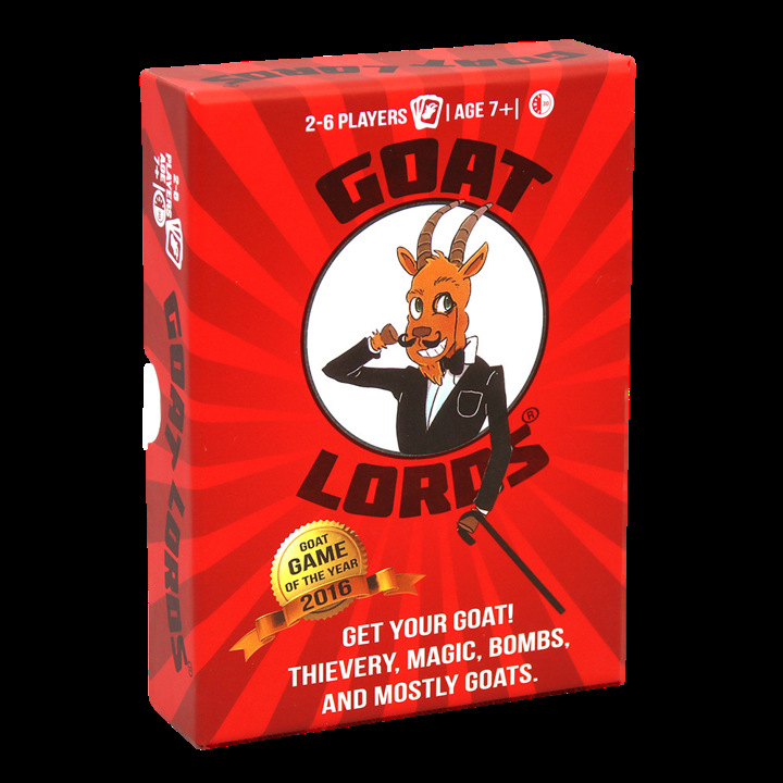 Amazon directly provides English version of Goat Lord Goat Game family parent-child game card leisure