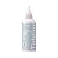 Red by Kiss Tintation Semi-Permanent Hair Color, Aloe Vera Water Based, Argan Oil, Olive Oil, Collagen & Keratin, Long-Lasting Color Dye (Mystic Silver, 5 Fl Oz)