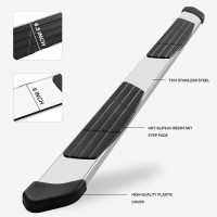 6.5 Inch Running Boards Compatible with 2017-2025 Honda Ridgeline. Ridgeline Running Boards/Ridgeline Running Boards/Ridgeline Step Bars/Ridgeline Side Steps Made with Stainless Steel.