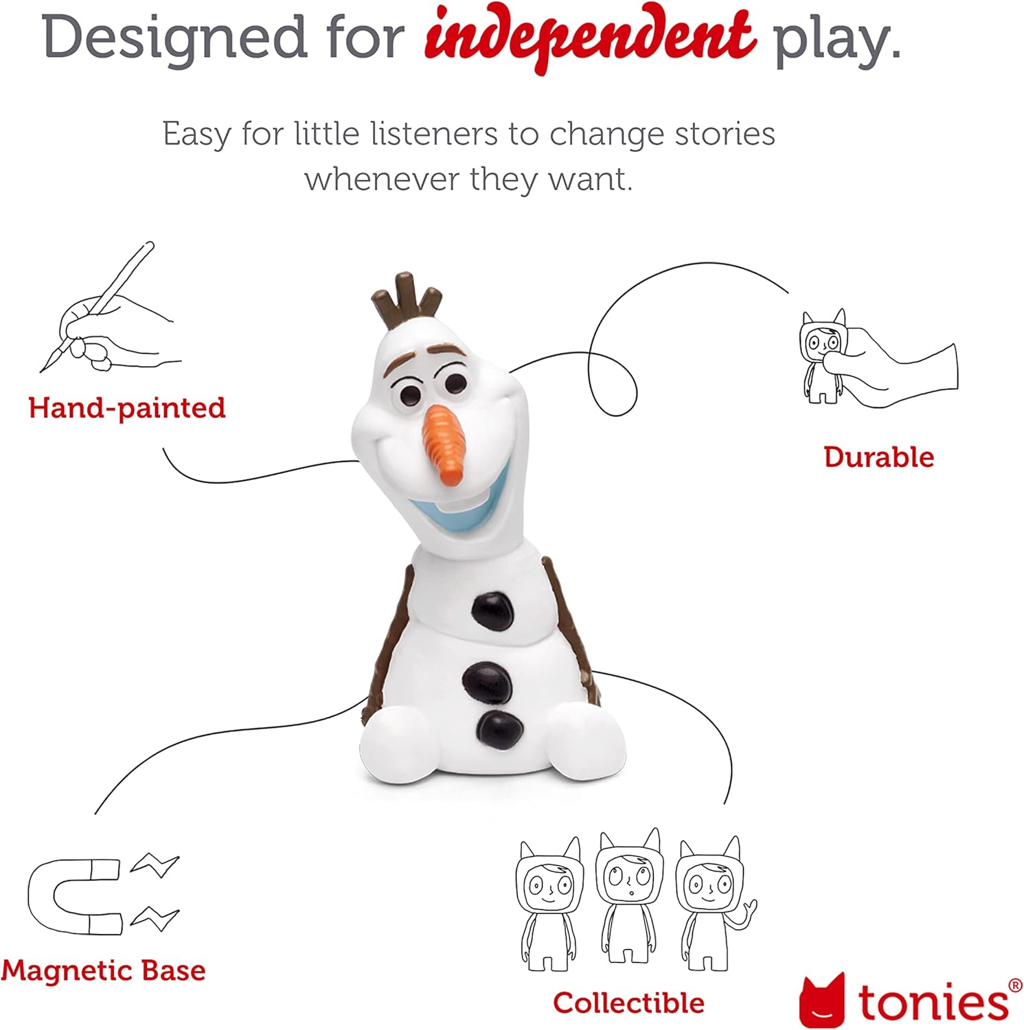 Tonies Olaf Audio Toy Figurine from Disney's Frozen