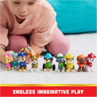 Paw Patrol, 10th Anniversary, All Paws On Deck Toy Figures Gift Pack with 10 Collectible Action Figures, Kids Toys for Ages 3 and up Toy Figures Gift Pack (10 Characters)
