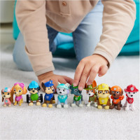 Paw Patrol, 10th Anniversary, All Paws On Deck Toy Figures Gift Pack with 10 Collectible Action Figures, Kids Toys for Ages 3 and up Toy Figures Gift Pack (10 Characters)