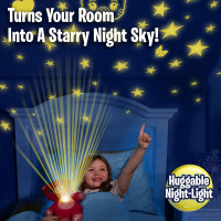 Ontel Star Belly Dream Lites, Stuffed Animal Night Light, 3 years and up, Pretty Pink Kitty - Projects Glowing Stars & Shapes in 6 Gentle Colors, As Seen on TV