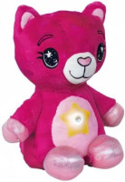 Ontel Star Belly Dream Lites, Stuffed Animal Night Light, 3 years and up, Pretty Pink Kitty - Projects Glowing Stars & Shapes in 6 Gentle Colors, As Seen on TV