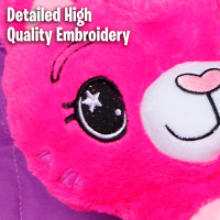 Ontel Star Belly Dream Lites, Stuffed Animal Night Light, 3 years and up, Pretty Pink Kitty - Projects Glowing Stars & Shapes in 6 Gentle Colors, As Seen on TV