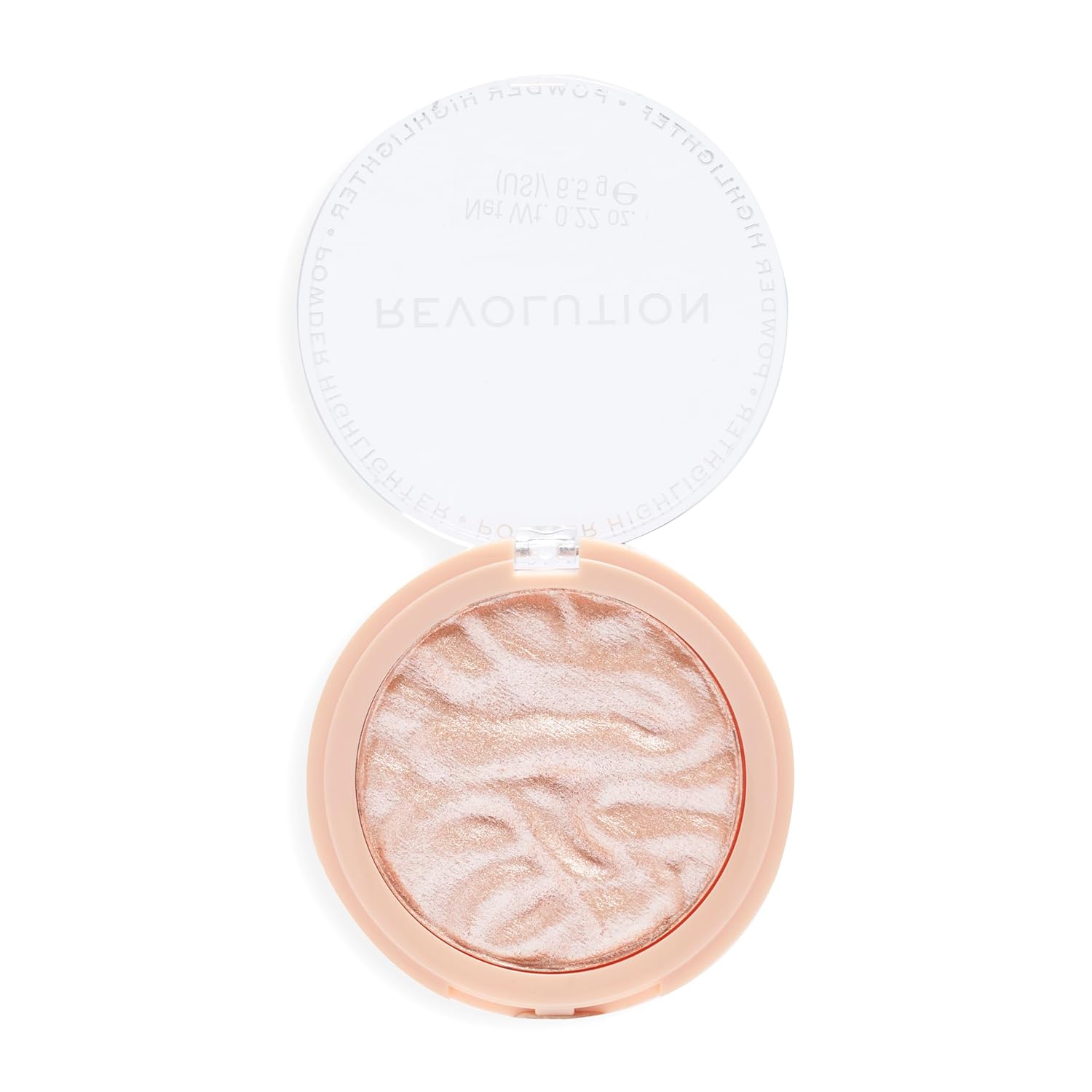Revolution, Reloaded Pressed Powder Highlighter, Intensely Pigmented for a High Impact Dewy Finish, Dare to Divulge, 0.22 Oz Dare to Divulge 0.22 Ounce (Pack of 1)