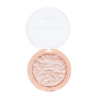 Revolution, Reloaded Pressed Powder Highlighter, Intensely Pigmented for a High Impact Dewy Finish, Dare to Divulge, 0.22 Oz Dare to Divulge 0.22 Ounce (Pack of 1)