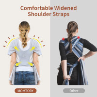 Baby Wraps Carrier/ Sling for Newborn to Toddler, Breathable and Hands Free, Adjustable Carriers (Light Grey)