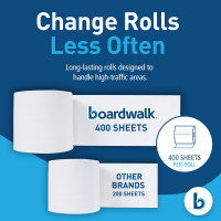 Boardwalk B6144 2-Ply Septic Safe Toilet Tissue - White (96/Carton)