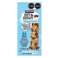 Kirkland Signature Soft & Chewy Chocolate Chips Granola Bars, 54.4 oz Chocolate 36 Count (Pack of 1)