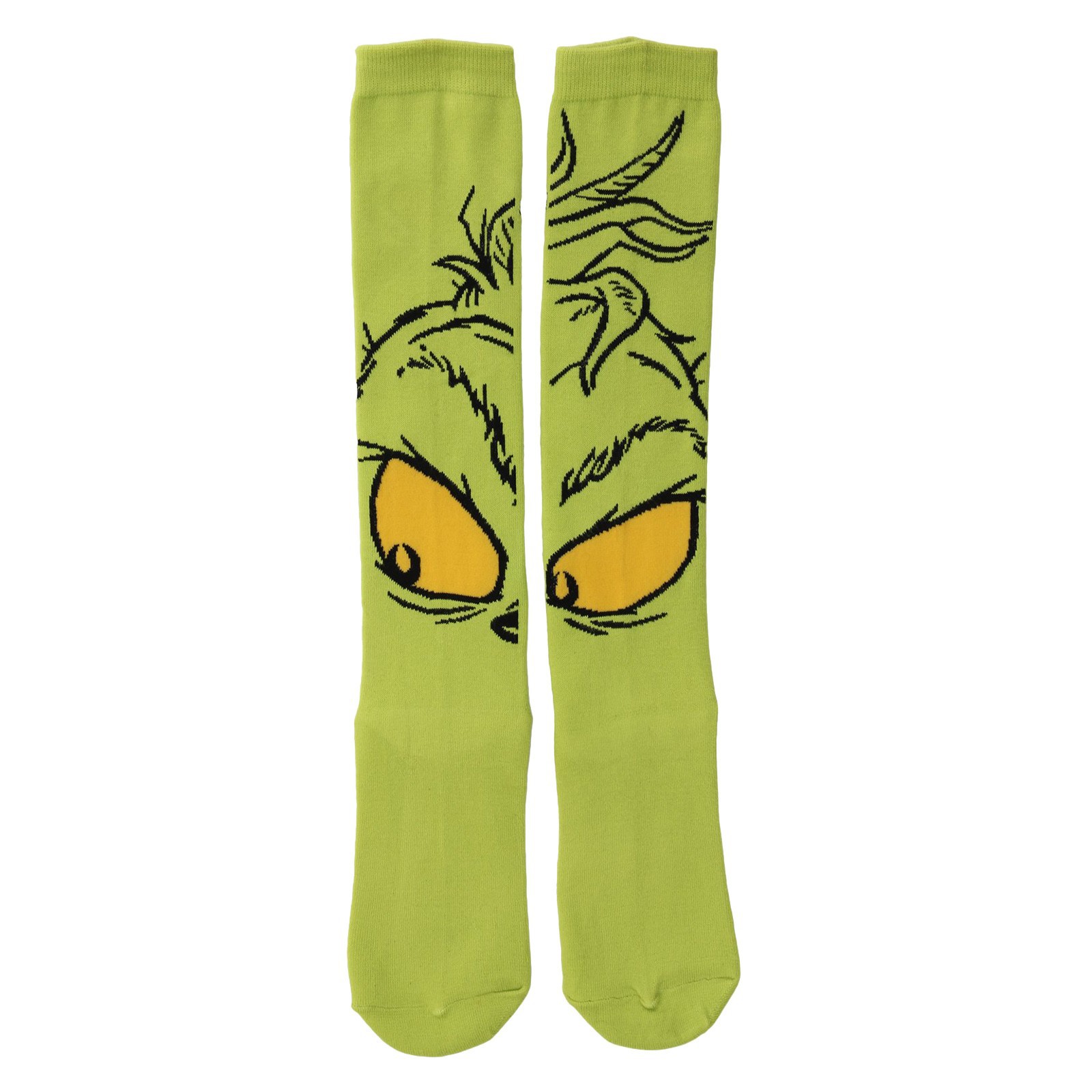 green cotton socks Christmas