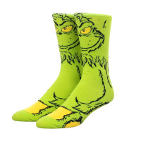 green cotton socks Christmas