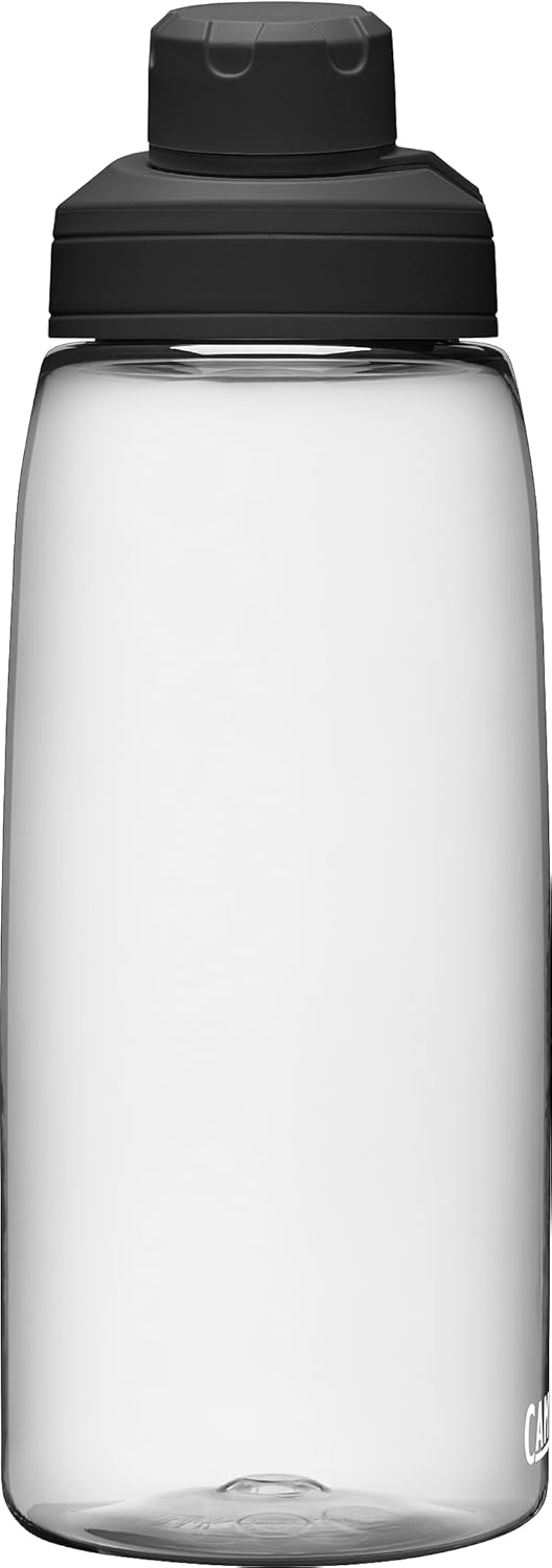 CamelBak Chute Mag BPA Free Water Bottle with Tritan Renew - Magnetic Cap 32 Ounces Clear