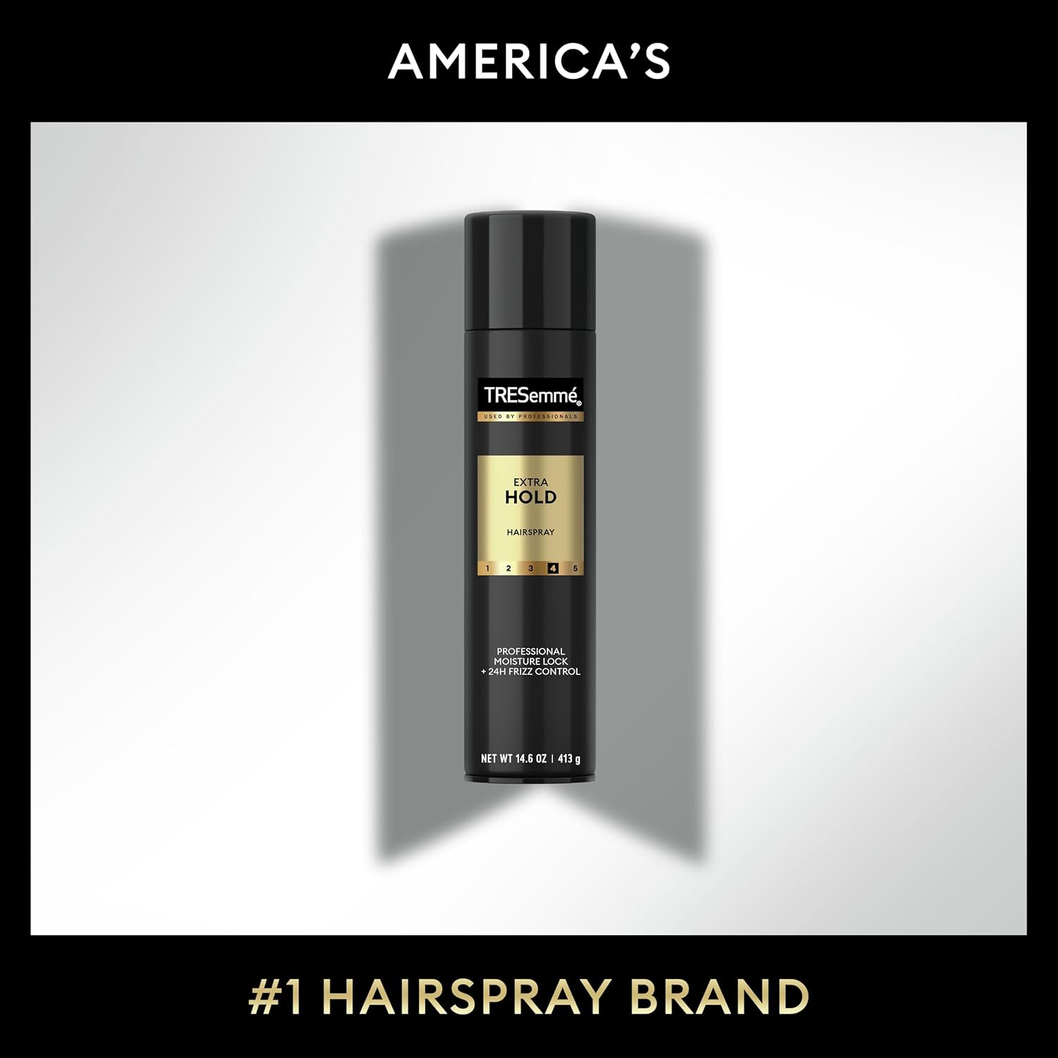 TRESemmé Extra Hold Hairspray For 24-Hour Frizz Control, With Pro Lock Tech 14.6 oz Fragranced 14.6 Ounce (Pack of 1)