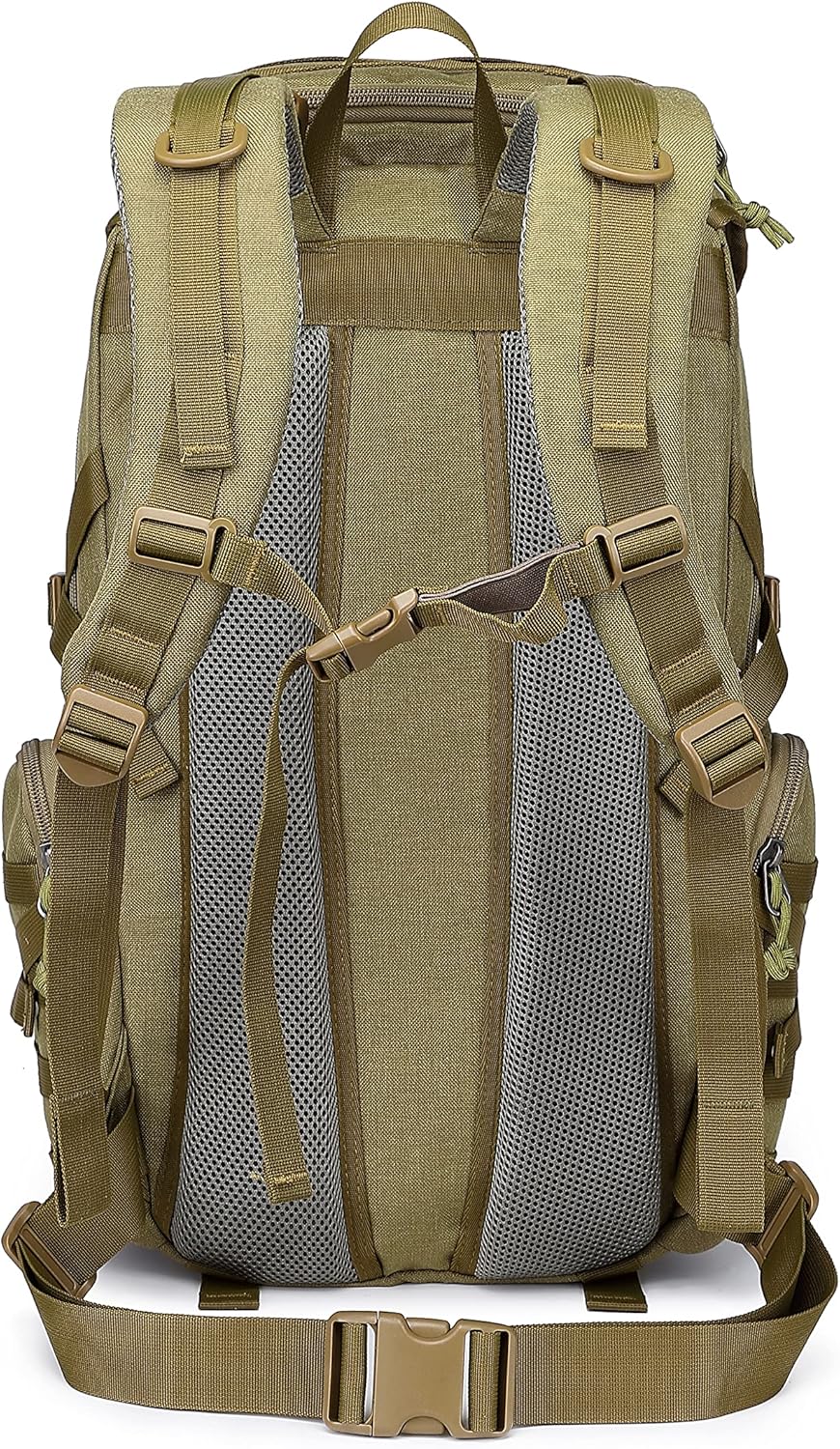 Wotony military tactical backpack Camping nylon military MOLLE backpack 3day assault bag 40L large practical backpack