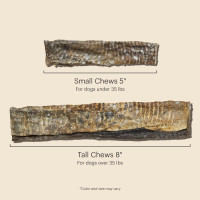The Honest Kitchen Human Grade Ocean Chews Crispy Cod Fish Skins Dog Treats, 5.5 Ounces Cod 5.5 Ounce (Pack of 1)