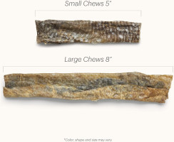 The Honest Kitchen Human Grade Ocean Chews Crispy Cod Fish Skins Dog Treats, 5.5 Ounces