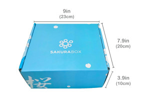 Sakura Box Japanese Candy & Snacks Dagashi Set & Pamphlet 50 Pieces Japanese Food Gift Box