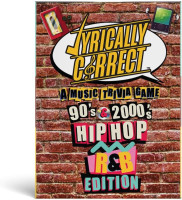 Lyrically Correct 90's and 2000's Hip Hop & R&B Music Trivia Card Game for Friends, Fun Party Game for Adults, Family Gatherings, Game Nights, and Finish The Lyrics Challenge 90's and 00's Hip Hop and R&B