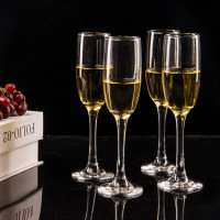Champagne Flute Glasses Set of 12, 6 Oz Classic Champagne Glass Set for Wedding, Birthday, Anniversary, Party