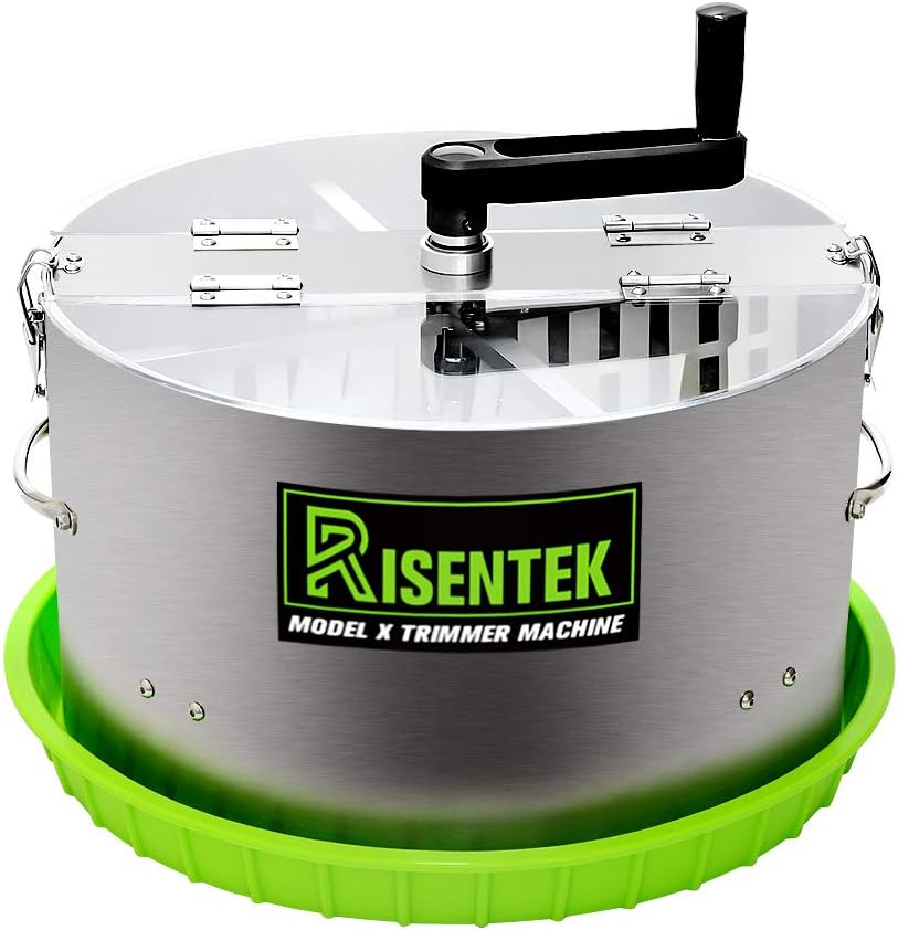 Bud Leaf Trimmer Machine Upgraded Model X 16-inch Hydroponic Bowl Trim for Cut Plant and Flower