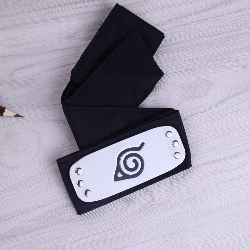 Ninja Headband Rebel Ninja Wood Leaf Naruto forehead protector Ninja Bandage Headband Coslapaly Anime Peripheral