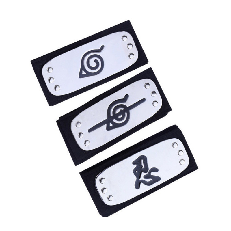 Ninja Headband Rebel Ninja Wood Leaf Naruto forehead protector Ninja Bandage Headband Coslapaly Anime Peripheral