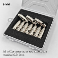 Training Snap Caps for Dry Fire Training Dummy Rounds Practice Safe Loading Firing 9mm-10pcs