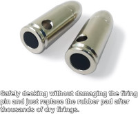 Training Snap Caps for Dry Fire Training Dummy Rounds Practice Safe Loading Firing 9mm-10pcs