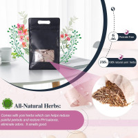 AKSOVA Yoni Seat Kit, Steaming Seat with Yoni Herbs (20 Bags) & U Cushion, V Steam at Home Kit for Feminine Odor, PH Balance, Postpartum Care, Cleansing and Moisturize Support