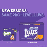 Luvs diapers, Size 1