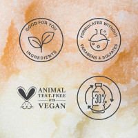 Raw Sugar Exfoliating Sugar Scrub Body Love Bundle (15 Oz, Pack of 2) Raw Coconut + Mango and Lemon Sugar, Helps Smooth & Nourish Dull, Flaky Skin, Formulated without Sulfates & Parabens, Vegan