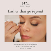 House of Lashes Eyelash Glue - Latex-Free, Clear Lash Glue for Sensitive Eyes - All Day Wear for Strip Lashes, 2 Count