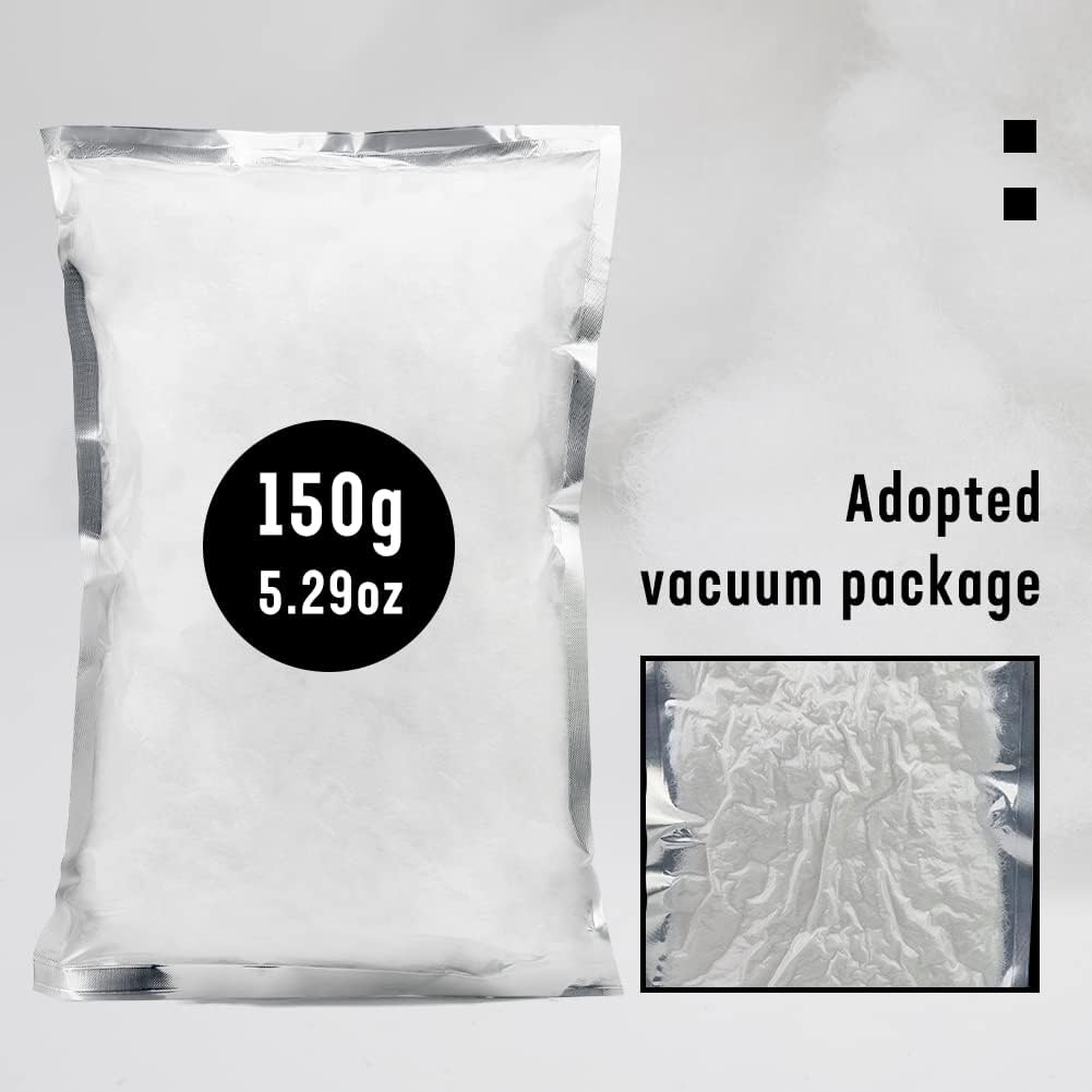 150g/5.3oz Stuffing Fiber Fill, High Resilience Polyester Fiber, Polyester Fiber Fill, Stuffing Pillow, Fiberfill for Crafts, Cushion Stuffing, Stuffed Cotton for Filling Crafts DIY
