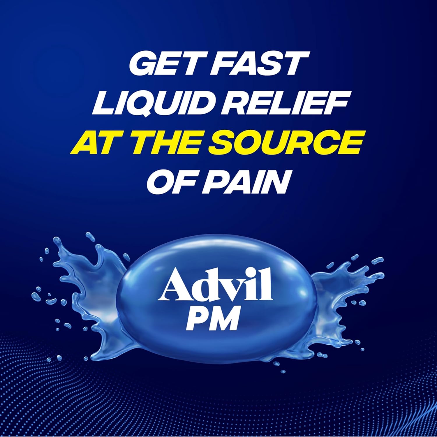 Advil PM Liqui-Gels Pain Reliever and Nighttime Sleep Aid, Pain Medicine with Ibuprofen for Pain Relief and Diphenhydramine HCL for a Sleep Aid - 2x80 Liquid Filled Capsules Liqui Gels Pack of 2