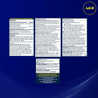 Advil PM Liqui-Gels Pain Reliever and Nighttime Sleep Aid, Pain Medicine with Ibuprofen for Pain Relief and Diphenhydramine HCL for a Sleep Aid - 2x80 Liquid Filled Capsules Liqui Gels Pack of 2