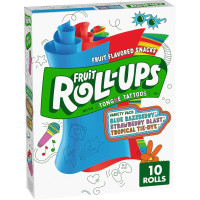 Fruit Roll-Ups Fruit Flavored Snacks, Variety Pack, Pouches, 10 ct Variety Pack 10 Count (Pack of 1)