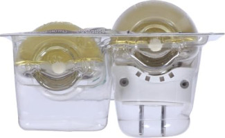 Air Wick Plug in Scented Oil Starter Kit (Gadget + 2 Refills), White Sage & Mahogany, Air Freshener, Essential Oils White Sage and Mahogany