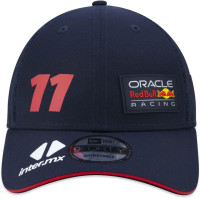 New Era Men's Cap with a Visor One Size Navy Blue