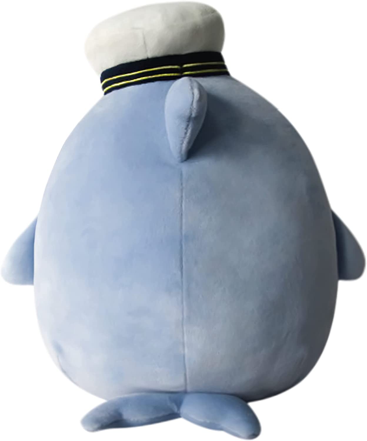 Squishmallows 8-Inch Samir Blue Whale with Sailor Hat - Little Ultrasoft Official Kelly Toy Plush